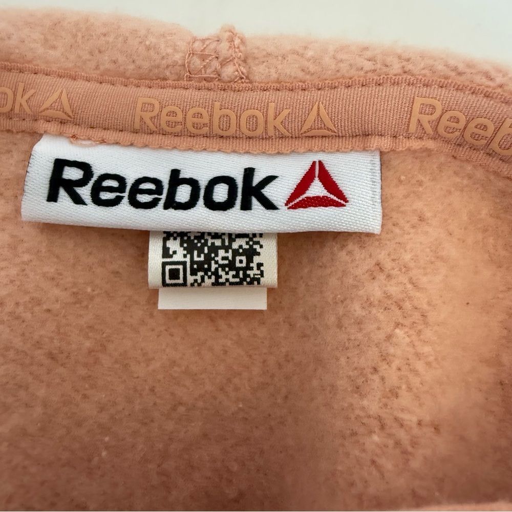 Reebok Oversized Light Coral Hoodie — Fits Like Medium-EUC - Picture 11 of 13